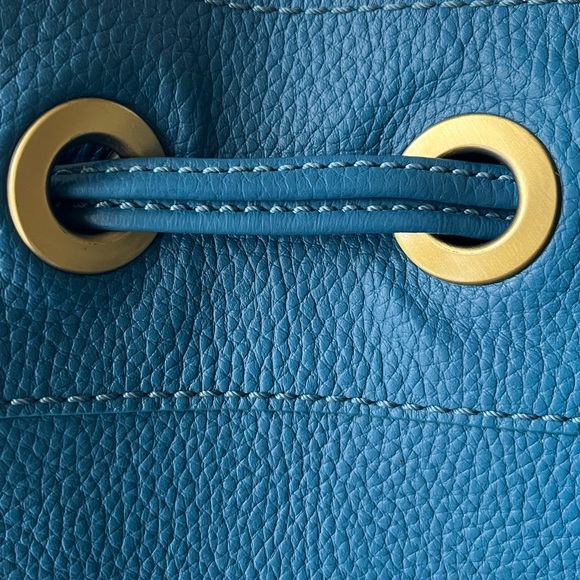 Vivianne Westwood Authentic Leather Backpack Bag With Gold Orb Hardware - Picture 7 of 15